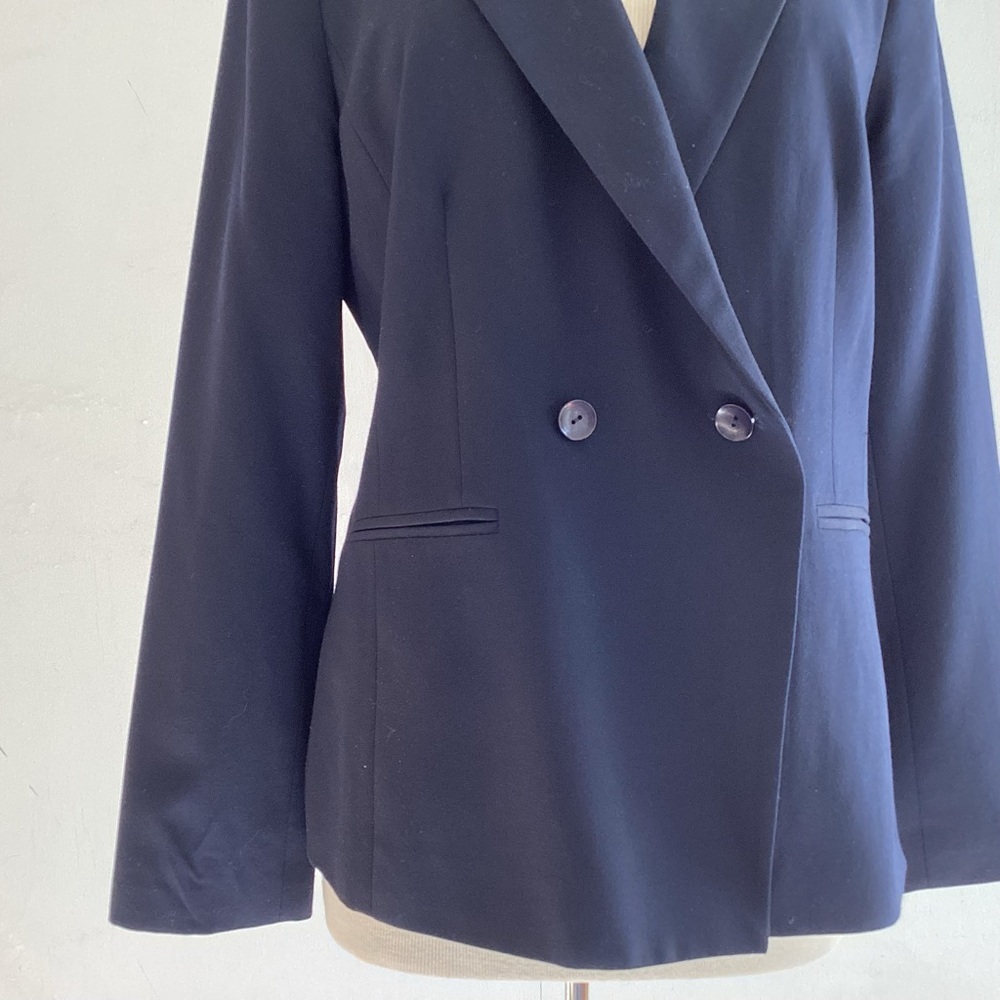 Pendleton Navy Two Button Double Breasted Lined 1… - image 2